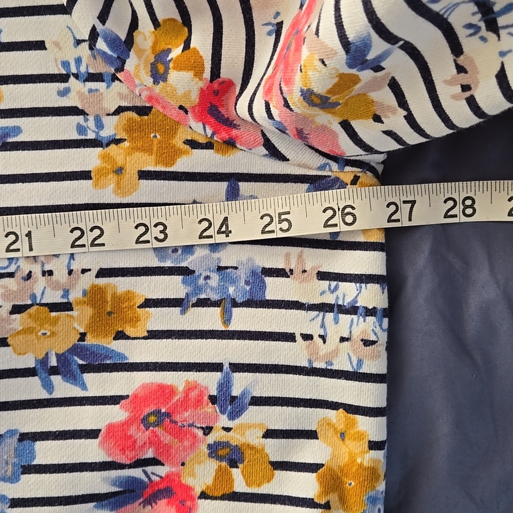 Women's Joules Quarter Zip Floral Pullover Size 18 "Pip Print" Style - Picture 8 of 10